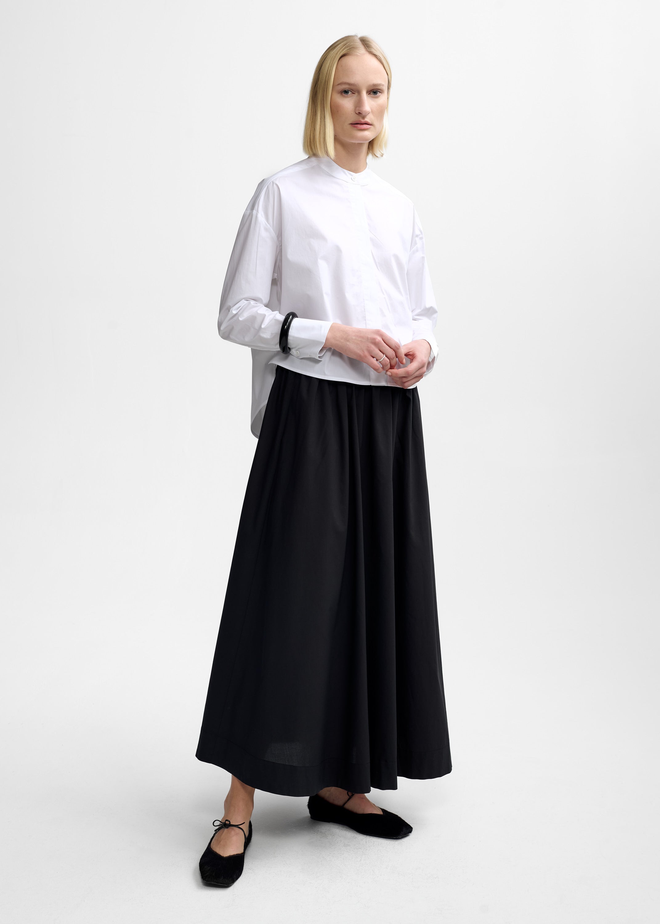 Christian Aks Nova Poplin Shirt Shirts 9001 White