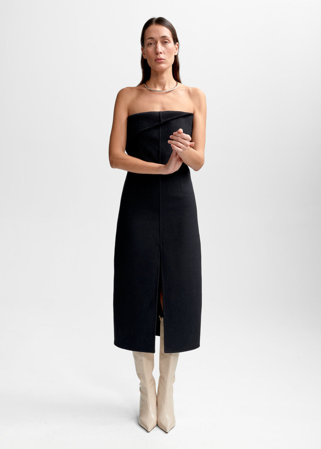 Christian Aks Saskia wool dress Dresses 9090 Black