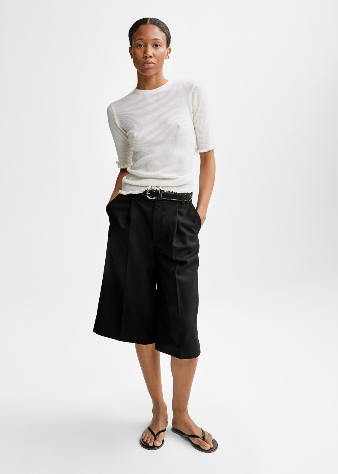 Christian Aks Wynne Bermuda Shorts Shorts 9090 Black